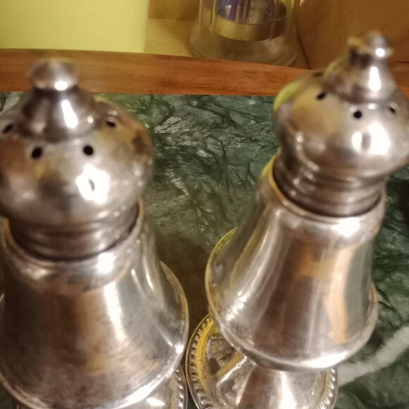 Sterling Silver Salt & Pepper Shakers - Picture 8 of 8